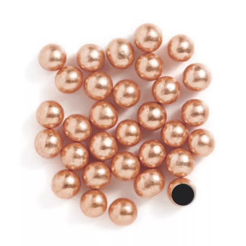 Perle chocolat - Rose Gold