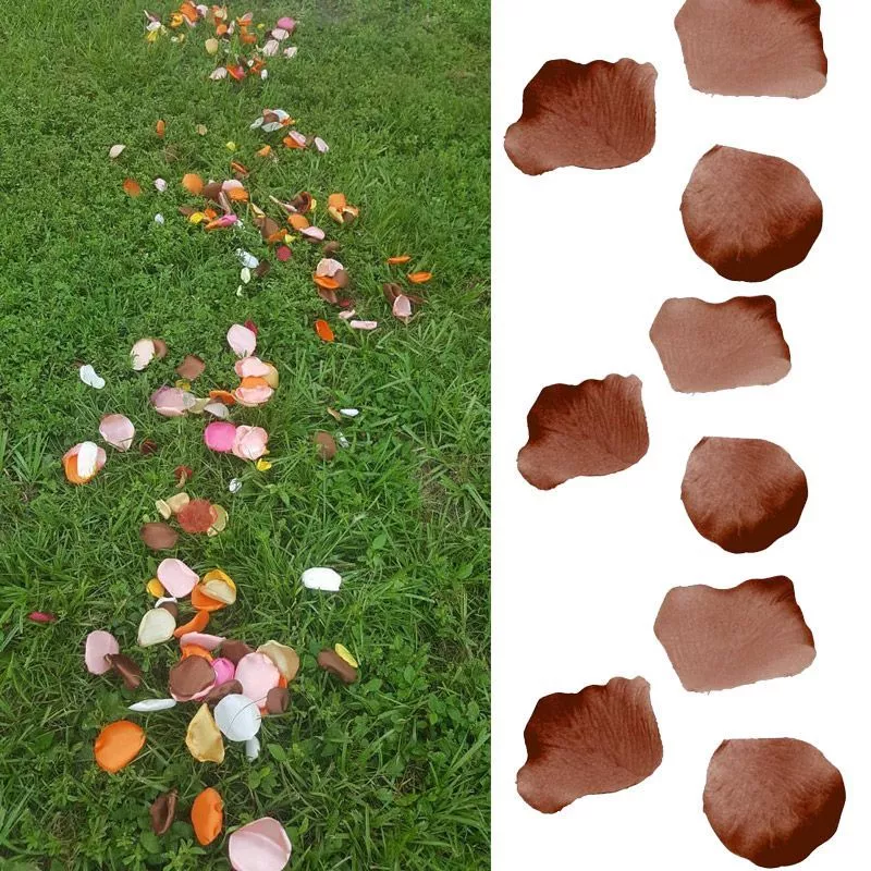 120 pétales de rose - Chocolat