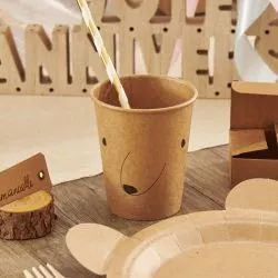 Gobelet bapteme Ourson 10 piéces