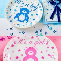 Assiette jetable BABY SHOWER lot de 10