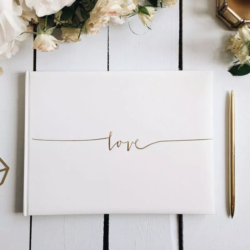 Livre d'or mariage "Love"