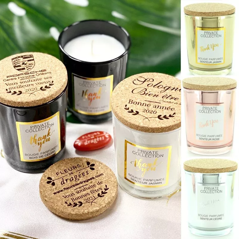 Cadeau entreprise original - Bougie parfumée