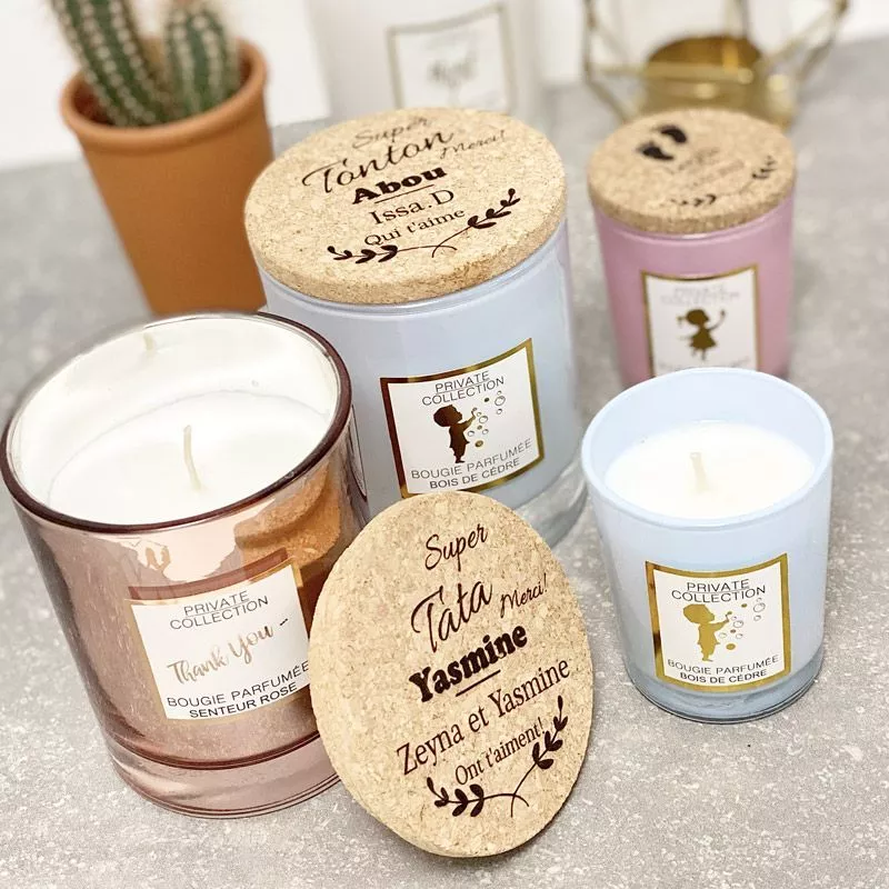 Grosse bougie parfumée CADEAU TATA