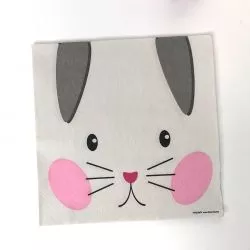 Serviettes papier chat 33 cm lot de 20 - Anniversaire