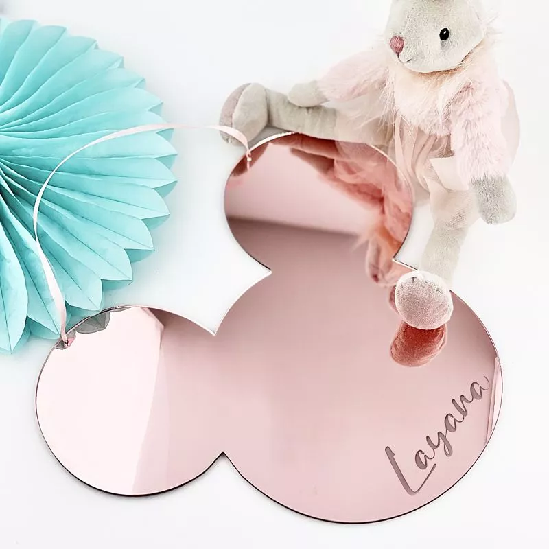 Miroir acrylique Souris - Personnalisé