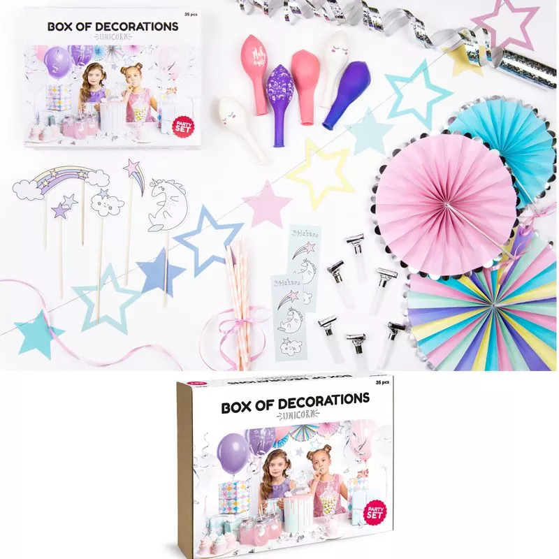 Kit de décoration thème licorne