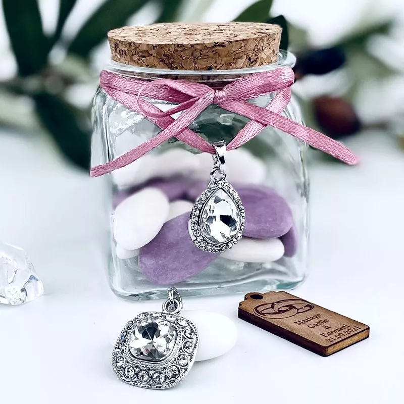 Pendentif charm Strass
