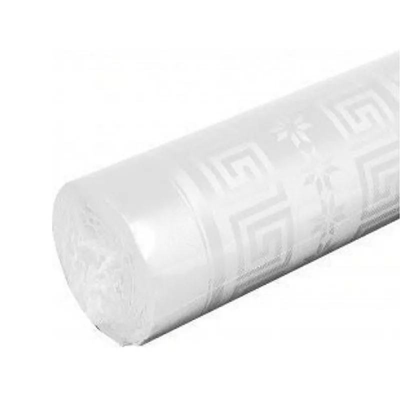 Nappe papier jetable Blanche 25M