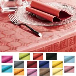 Nappe papier jetable 9 couleurs différentes 25M