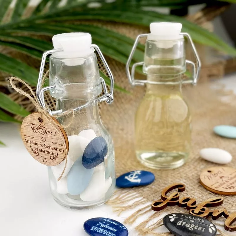 Bouteille verre dragées