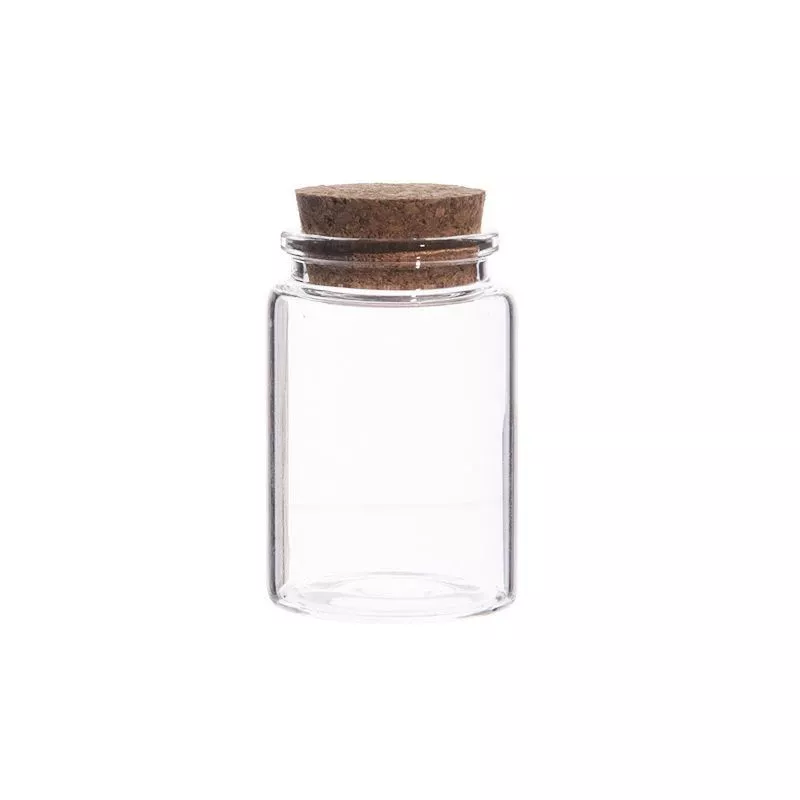 Pot dragées bouchon liège 80ml