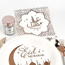 Serviette Eid Mubarak 20 pièces