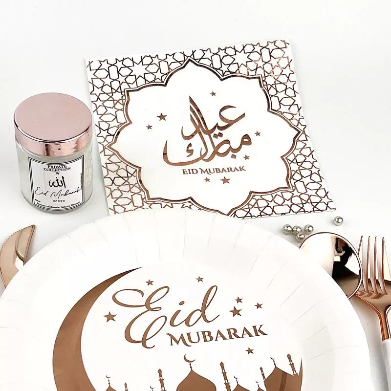 Serviette Eid Mubarak 20 pièces