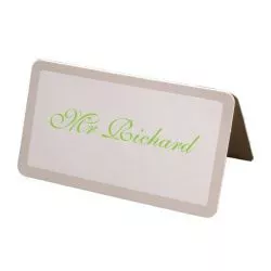 Marque place Personnalisées X6
