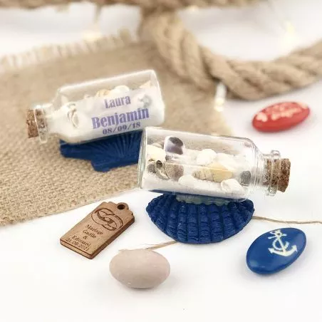 Petite Bouteille coquillage Petite Bouteille coquillage