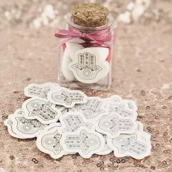 Confettis de table Main oriental carton