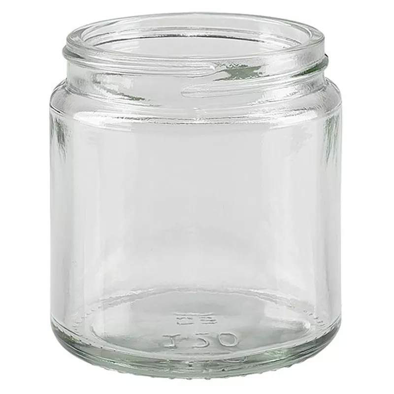 Pot apothicaire verre 80ml (12pcs) transparent