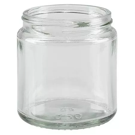 Pot apothicaire verre 80ml (12pcs) transparent