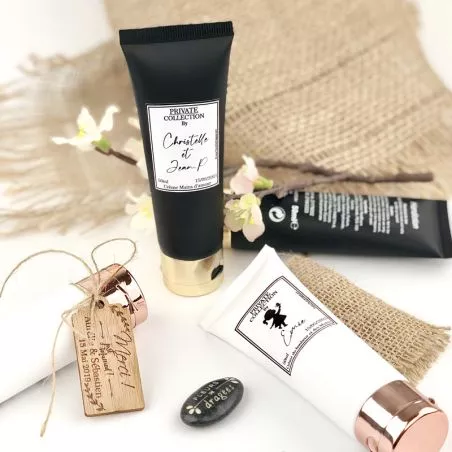 Crème mains cadeau d'invité 50ml - Personnalisable Crème mains cadeau d'invité 50ml - Personnalisable