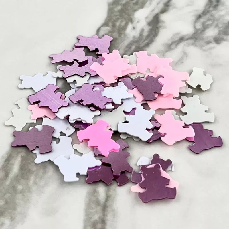 Confettis de table oursons