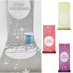 Chemin de table Anniversaire