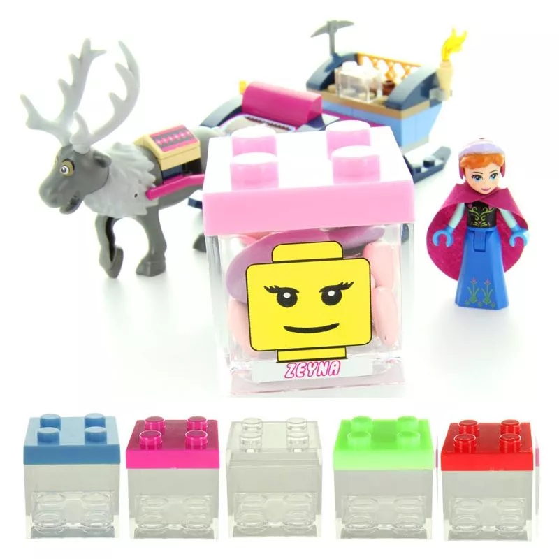 Boite dragées LEGO personnalisé - Mariage