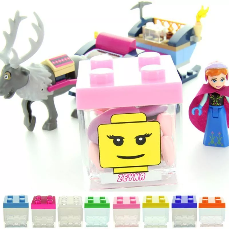 Boite dragées LEGO personnalisé - Mariage
