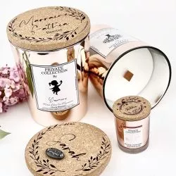 Bougie parfumée personnalisée XL "Private Collection By" 1,5kg- Rose Gold Cuivre