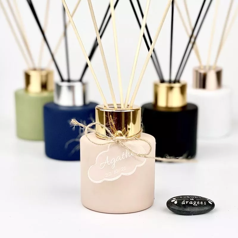 Pack diffuseur parfum cadeau d'invité raffiné - 50ml (6psc) Blush