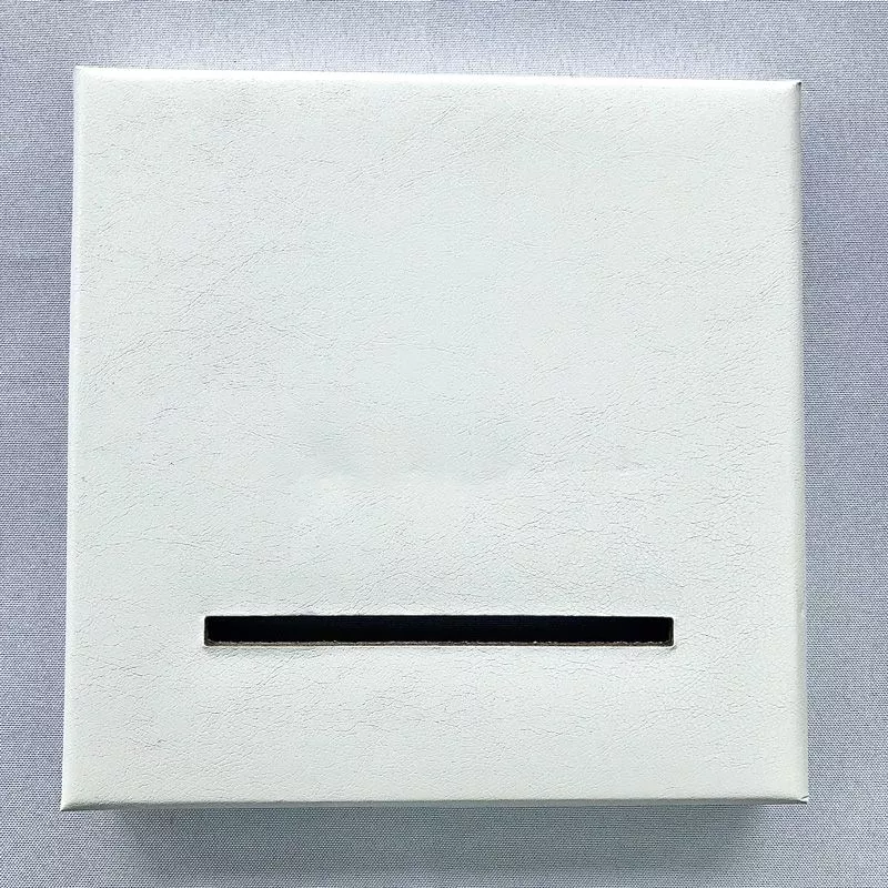 Urne transparent Couvercle Blanc