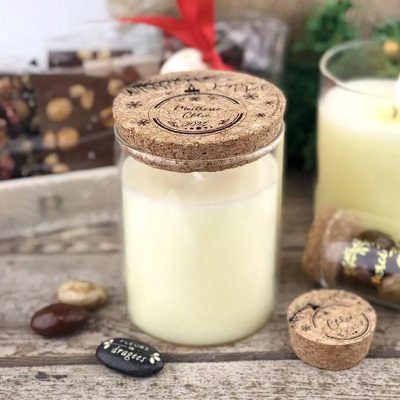 Bougie noël cadeau maitresse - 300gr
