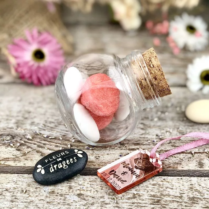 mini bocal dragées