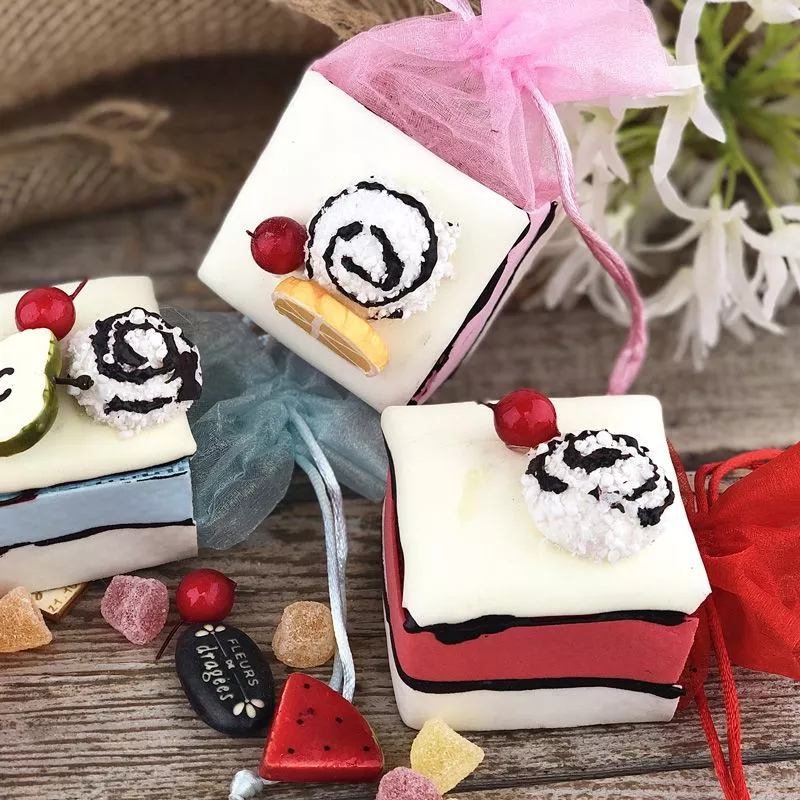 Sachet 7 Panier bourse CupCake (Liquidation!)