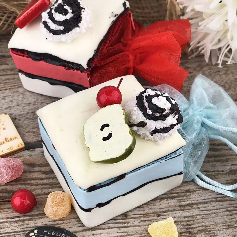 Sachet 7 Panier bourse CupCake (Liquidation!)