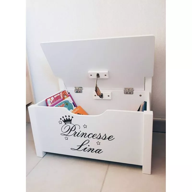 Coffre a jouet enfant - Coffre rangement pour enfants Personnalisé