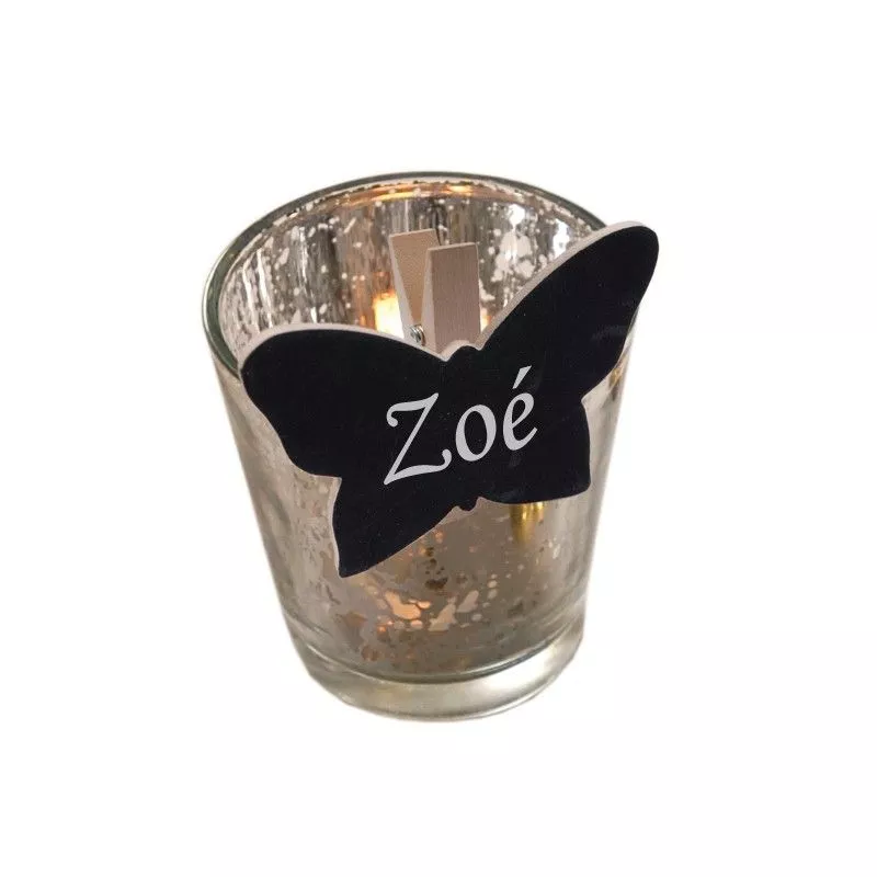 Papillon Ardoise sur pince X6